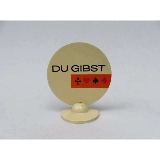 Vintage 4-Player Card Game Set by Marianne Brandt for Ruppel-Werke and GMF, Set of 6 For Sale - Image 15 of 18