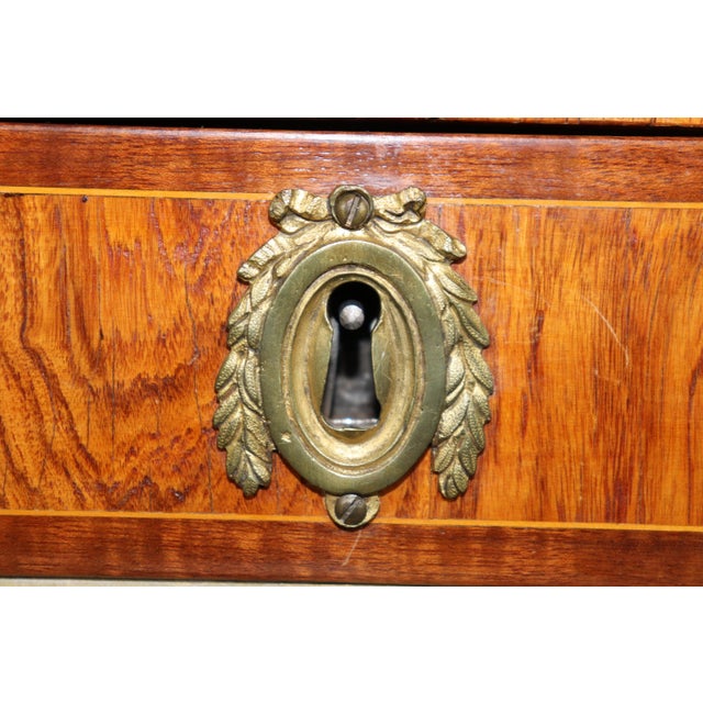 Signed Claude Charles Saunier Brech D' Alep Marble Top French Louis XV Commode For Sale - Image 12 of 12