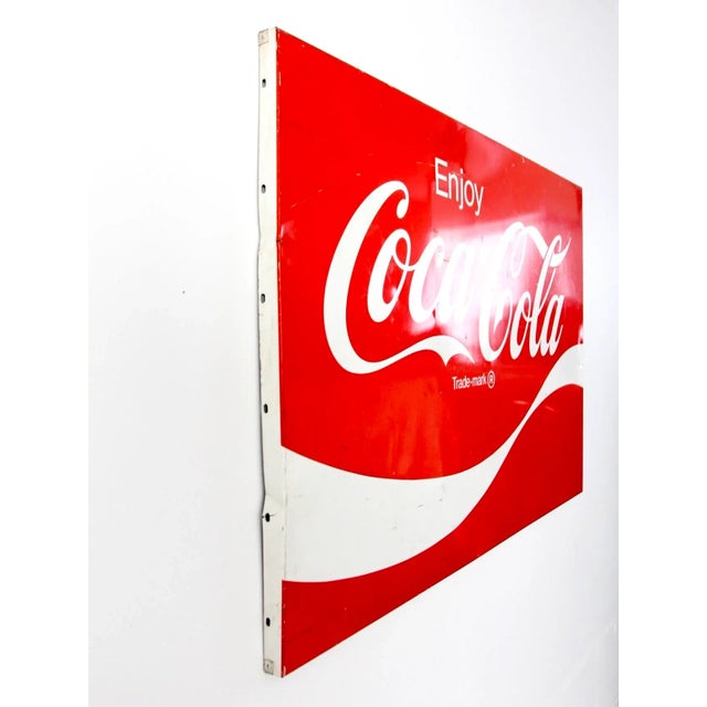 Vintage Coca-Cola Sign For Sale - Image 6 of 13