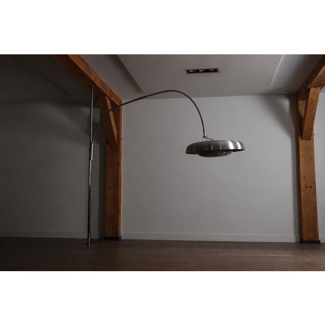 PR Arc Lamp by Pirro Cuniberti for Sirrah Imola, Italy, 1970 For Sale - Image 11 of 17