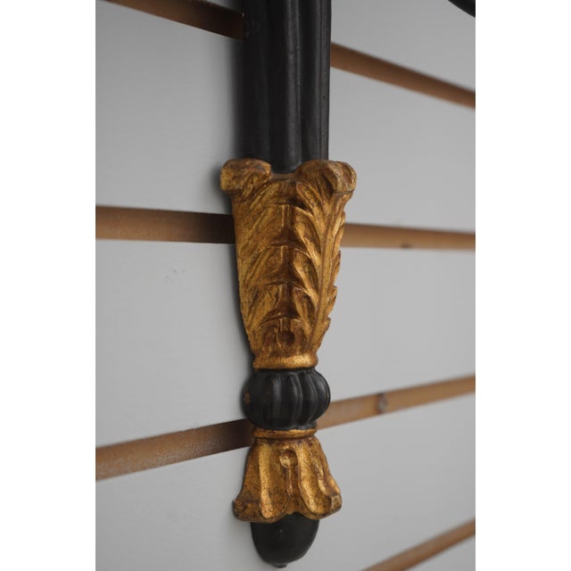 Pair Florentine Italian Neoclassical Candelabras For Sale In Philadelphia - Image 6 of 11