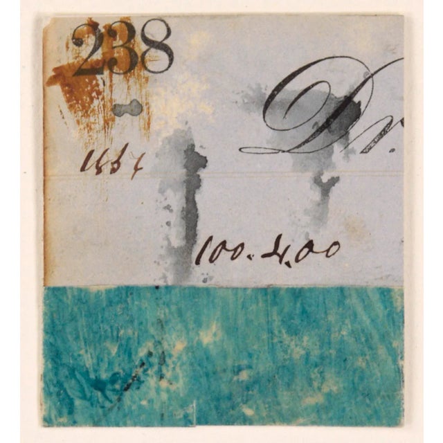 Miniature paper collage by Michael Pauker (American, b. 1957). Titled/numbered, initialed, and dated on verso. Acquired...