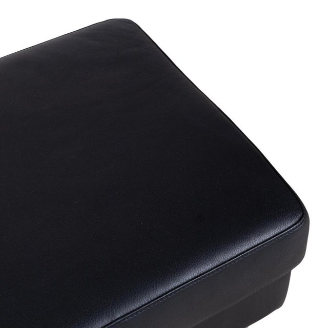 Indivi Leather Stool in Black by BoConcept For Sale - Image 5 of 10