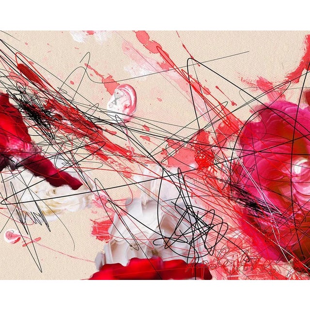 Contemporary Abstract Digital CType Print on Kodak Endura Photo Paper