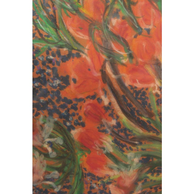 Artist Signed Pastel Painting Inspired by Vincent Van Gogh For Sale - Image 14 of 18