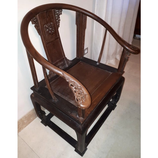 19th Century Wooden Armchair For Sale - Image 11 of 11