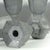 Gray Decorative Metal Table Candlesticks, 1960s, Set of 8 For Sale - Image 8 of 15