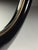 Glass Vintage Round Black Mirror, 1980s For Sale - Image 7 of 18