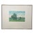 Allan Marsh Landscape Watercolor Monotype Painting - Montgomery College Phillips For Sale