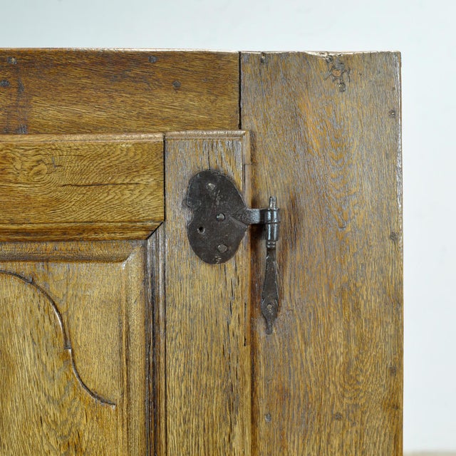 Antique Oak Cabinet, 1820 For Sale - Image 10 of 15