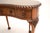 Antique Burr Walnut Leather Top Kidney Shaped Desk, 1900 For Sale - Image 10 of 11