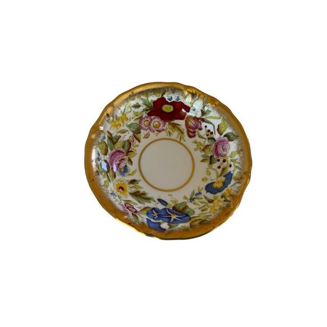 Vintage Hammersley "Queen Anne" Bone China Berry Bowl Made in England 1940s-1950s. Bowl Approx. 1 1/4" High x 5 3/4"...