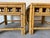 Pair of Vintage Coastal Boho Chic Bamboo Rattan Side Tables For Sale In Miami - Image 6 of 11