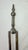 Metal Antique 18th Century Wrought Iron Turned Brass English Fireplace Tongs Tool 23 For Sale - Image 7 of 11