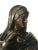 Metal Antique Classical Bronze Statue of a Woman For Sale - Image 7 of 9