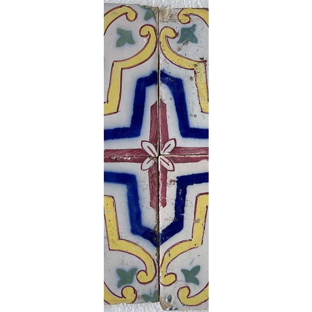 Earthenware Tiles, 1800s, Set of 34 For Sale - Image 6 of 8