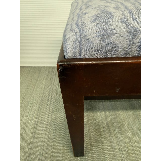 Early 20th Century Chippendale Block Leg Footstool For Sale - Image 11 of 12