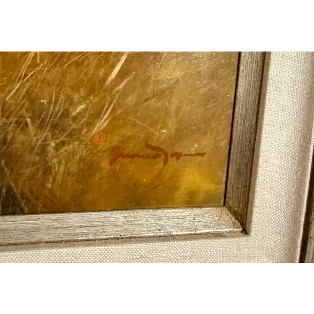 Gregory Sumida, Original Oil Painting Pickup Crossing Gregory Sumida California Artist Americana, 1976 For Sale - Image 9 of 13