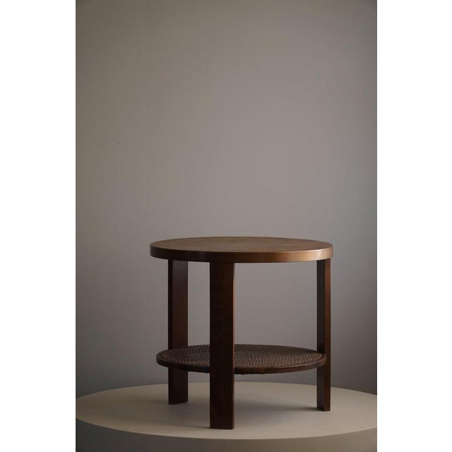 Modern Danish Model 1535 Side Table in Lacquered Beech from Fritz Hansen, 1940s For Sale - Image 10 of 18