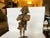 Metal 19th Century French Napoleonic Era Dressed Bronze Figurine For Sale - Image 7 of 11