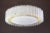 Murano Glass Tubes Flush Mount from Doria, Germany, 1960s For Sale - Image 6 of 9