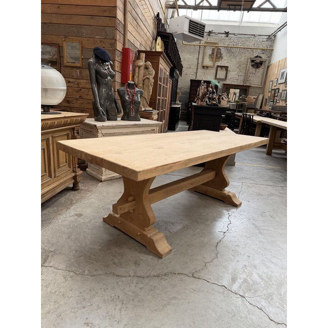 Monastery Style Oak Table For Sale - Image 10 of 10
