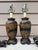 Cerulean Vintage Chinoiserie Bamboo Motif Lamps - A Pair For Sale - Image 8 of 10