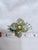Mid‑Century Hobé © Layered Gilt Filigree and Rhinestone Floral Spray Brooch For Sale - Image 9 of 10