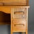 Vintage 1920s/1930s American Mission Tiger Oak Roll Top Child's Desk For Sale In New York - Image 6 of 12