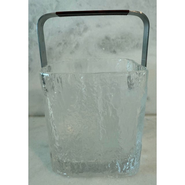 Mid 20th Century Hoya Glass Ice Bucket For Sale In Austin - Image 6 of 12