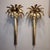 Palm Tree Lamps in Gilt Brass by Christian Techoueyres for Maison Jansen, France, 1970s, Set of 2 For Sale - Image 6 of 18