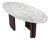 Cantus Sculptural Dining Table in Arabescato Marble by Nicola DI Froscia For Sale