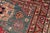 Southwestern Super Kazak Green/Red Wool Rug - 4'2'' X 5'11'' For Sale In New York - Image 6 of 10
