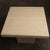 Stone 1980s Travertine Marble Square Dining Table Italian Stone Michael Taylor Style For Sale - Image 7 of 11