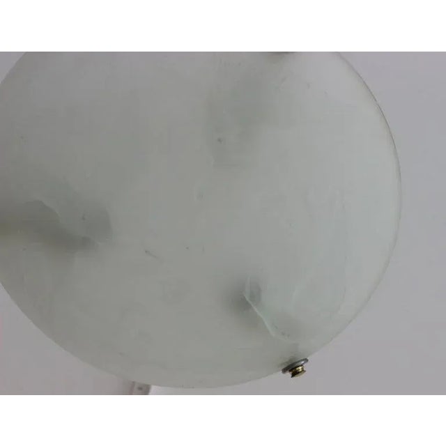 1930s Art Deco Lalique Style Chandelier For Sale - Image 5 of 11