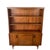 This handsome Mid-Century Modern walnut hutch exemplifies the clean architectural lines and functional elegance that...