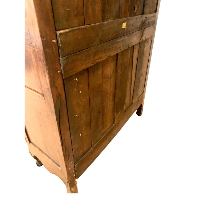 Antique 18th Century Burled Walnut Armoire For Sale - Image 6 of 9