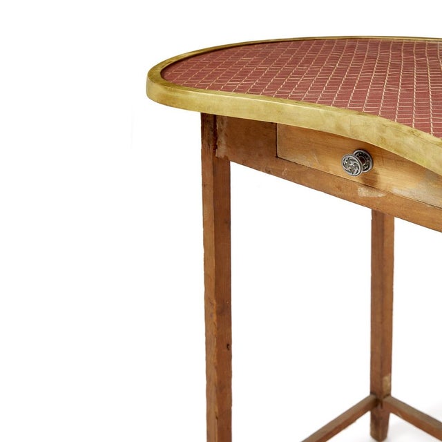 Mid-Century Modern Vintage Ladies Toilet Table, 1940s For Sale - Image 3 of 5