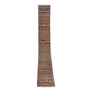 Turkish Kilim Runner Hand Woven Wool Long Runner