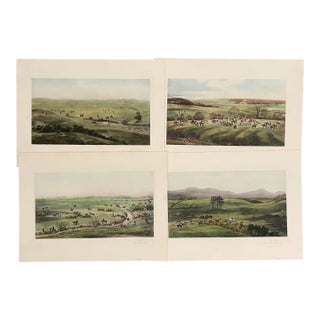 Godfrey Douglas Giles Irish Hunt Scenes - A Set of Four For Sale