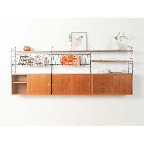 Wall Shelf by Kajsa and Nils Nisse Strinning, 1950s For Sale - Image 3 of 13