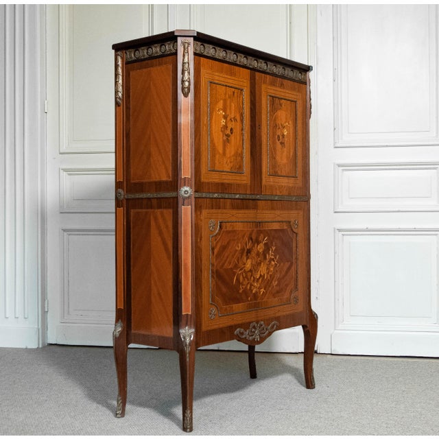 Vintage Swedish Drybar Cabinet, 1940s For Sale - Image 6 of 15