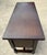 Wood Vintage English Console Table With Three Drawers For Sale - Image 7 of 9