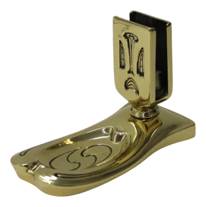 Art Nouveau Brass Pipe and Matchbox Holder