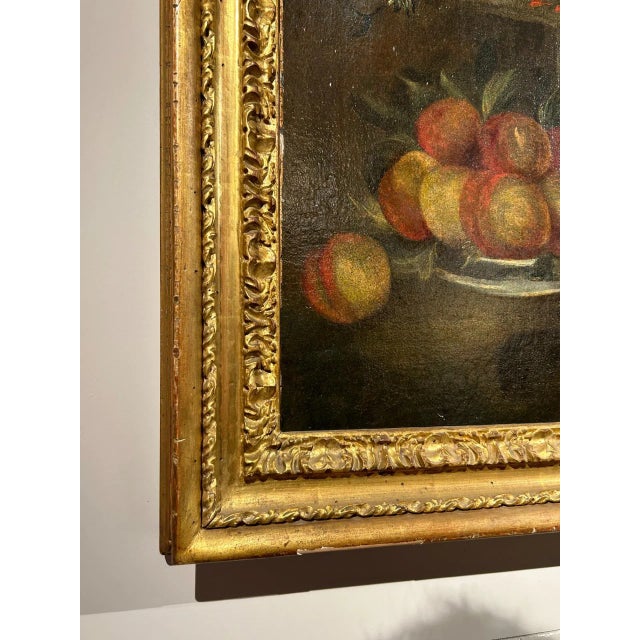 Venetian Artist, Still Life with Flowers, Late 17th Century, Framed For Sale - Image 6 of 10