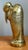 Metal Vintage Brass Heron Statue For Sale - Image 7 of 12