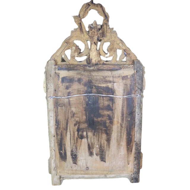 Late 18th Century French Marriage Mirror For Sale - Image 10 of 10