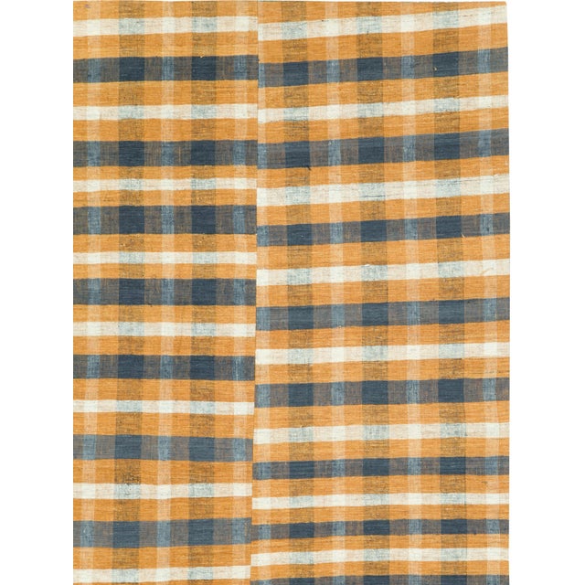 Rustic Galerie Shabab Collection Mid-20th Century Turkish Flatweave Kilim Carpet For Sale - Image 3 of 12