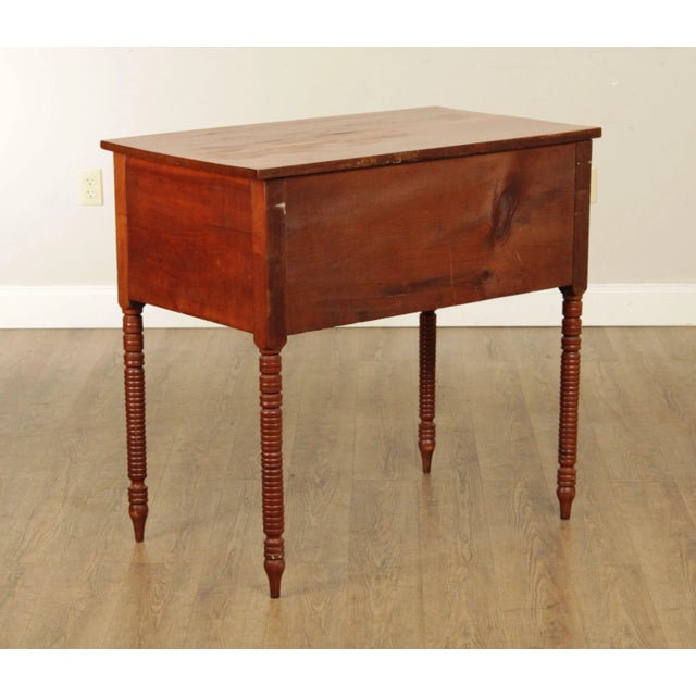 Antique 19th C. American Sheraton Four Drawer Server For Sale - Image 12 of 13