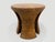 2010s Andrianna Shamaris Sculptural Teak Wood Side Table or Stool For Sale - Image 5 of 6